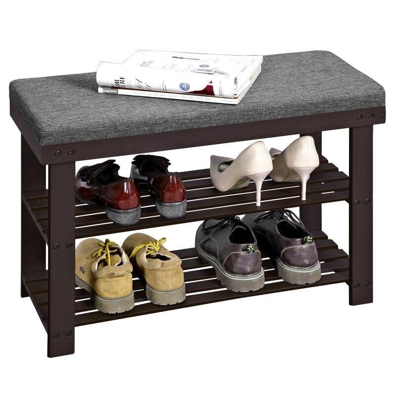 Shoe Rack Bench with seating Shoe rack Organizer - Ouch Cart