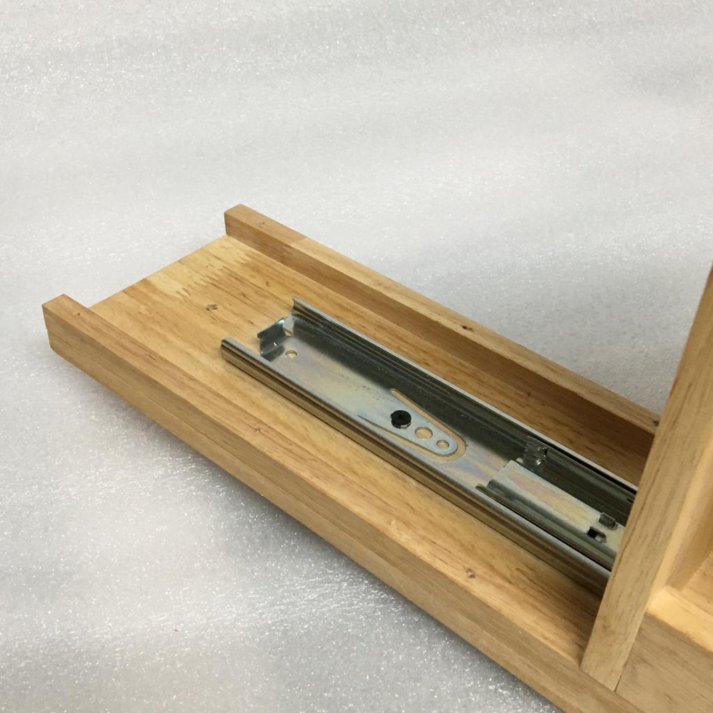 Sliding Kitchen Wooden Spice/Condiment Rack One Slide With 28 Bottles ( With Complementary Coaster ) By Miza - Ouch Cart