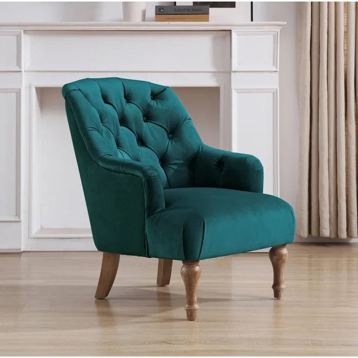 Aileen  Wide Tufted Armchair