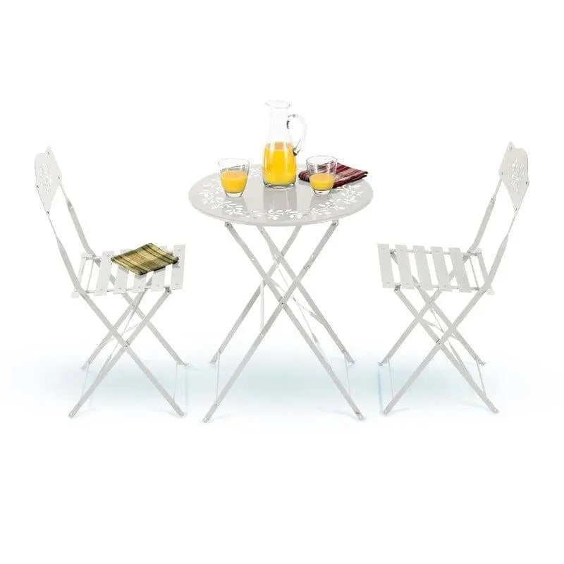 Round 2 - Person Long Bistro Set - Ouch Cart