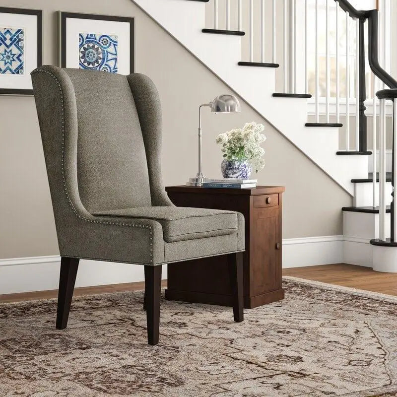 Wide Wingback Chair - Ouch Cart