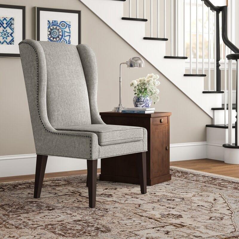 Wide Wingback Chair - Ouch Cart