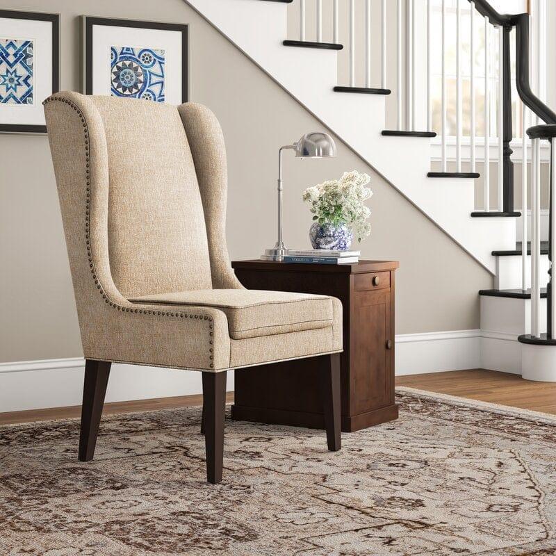 Wide Wingback Chair - Ouch Cart