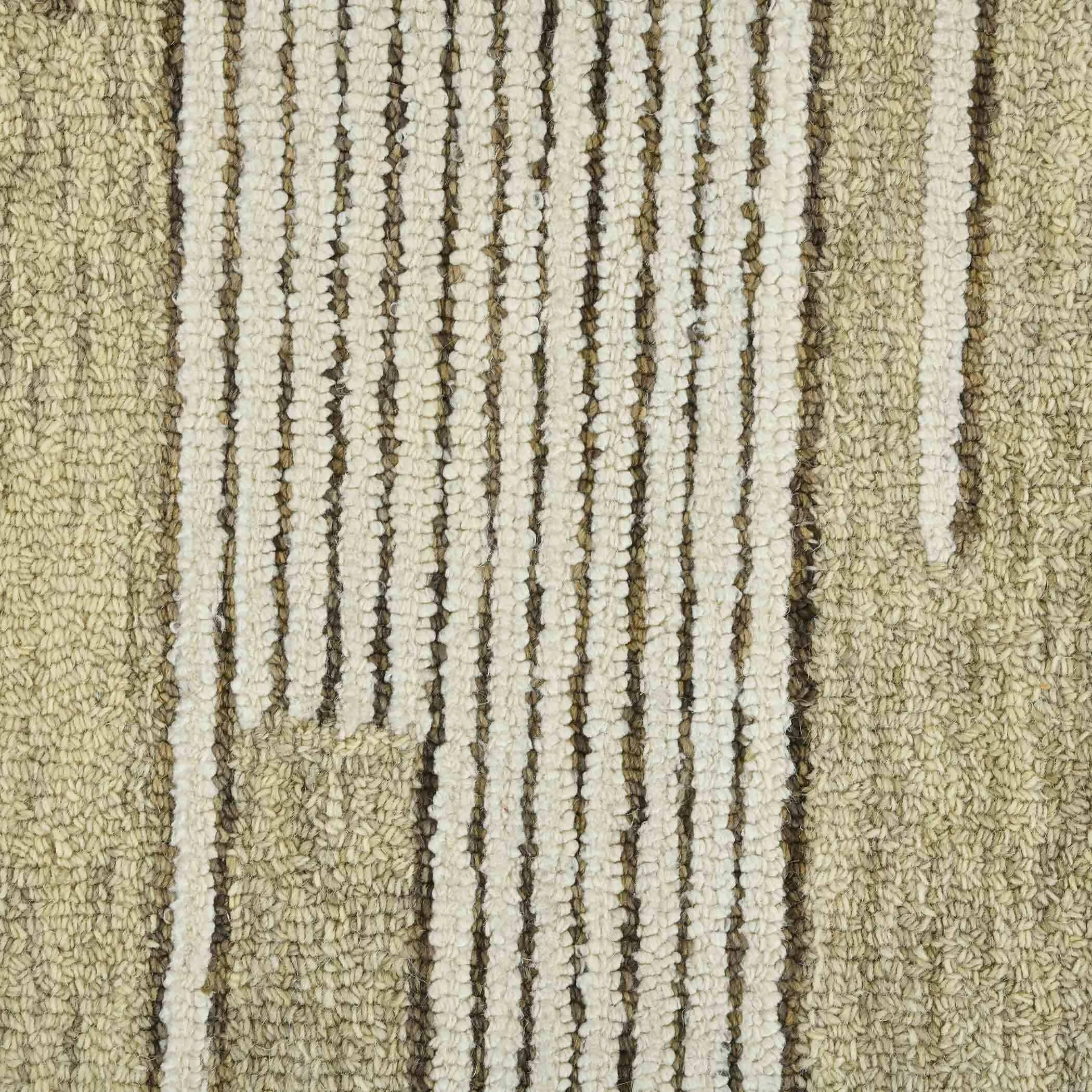 Ivory Wool Chicago 5x8 Feet Hand-Tufted Carpet Rug - Ouch Cart