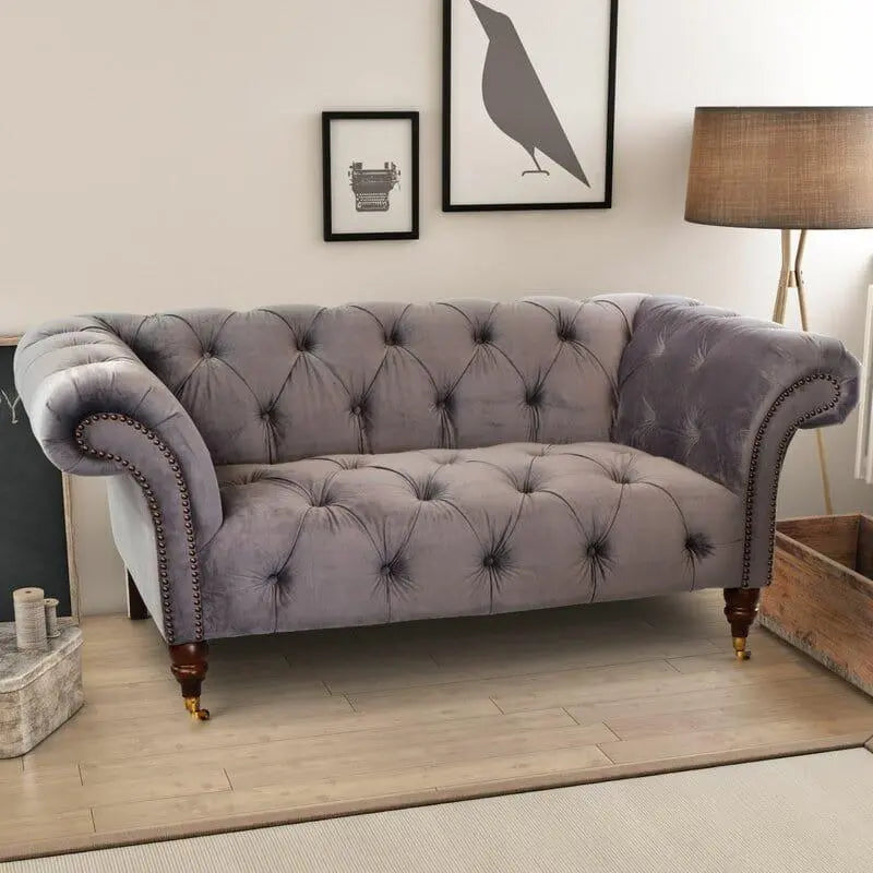Baggott 2 Seater Chesterfield Loveseat - Ouch Cart