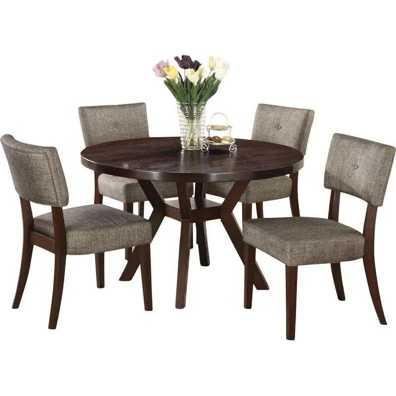 Wooden Dining Table Sets Online - Balentine 4 - Person Dining Set