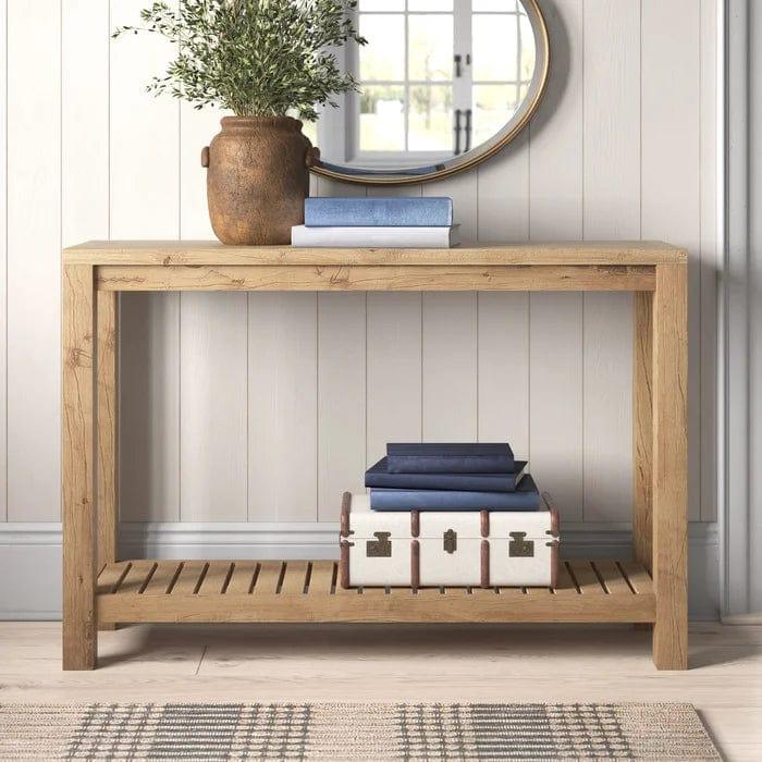 Ballinger Solid Wood Console Table - Ouch Cart