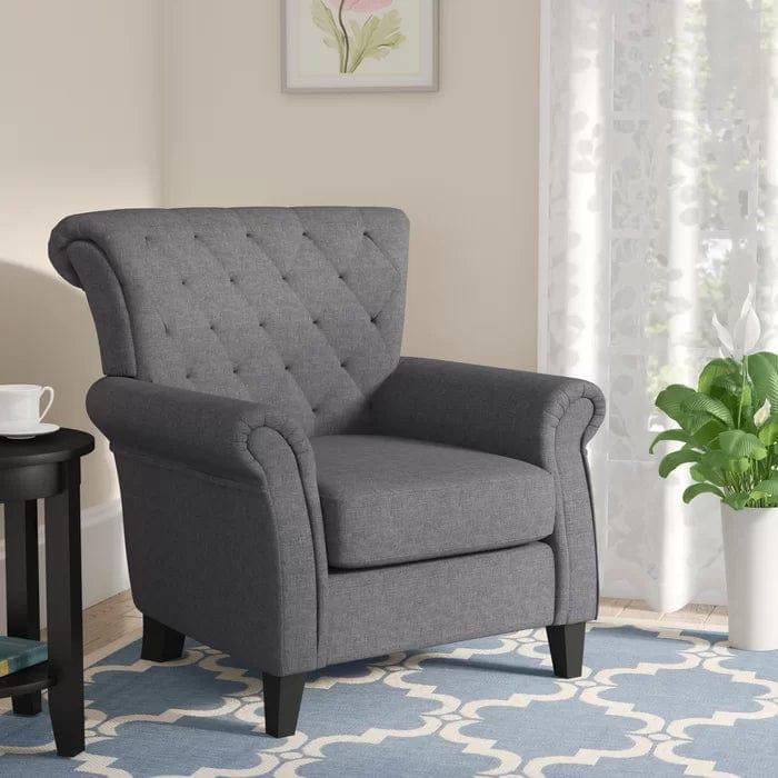 Boise Wide Tufted Armchair - Ouch Cart