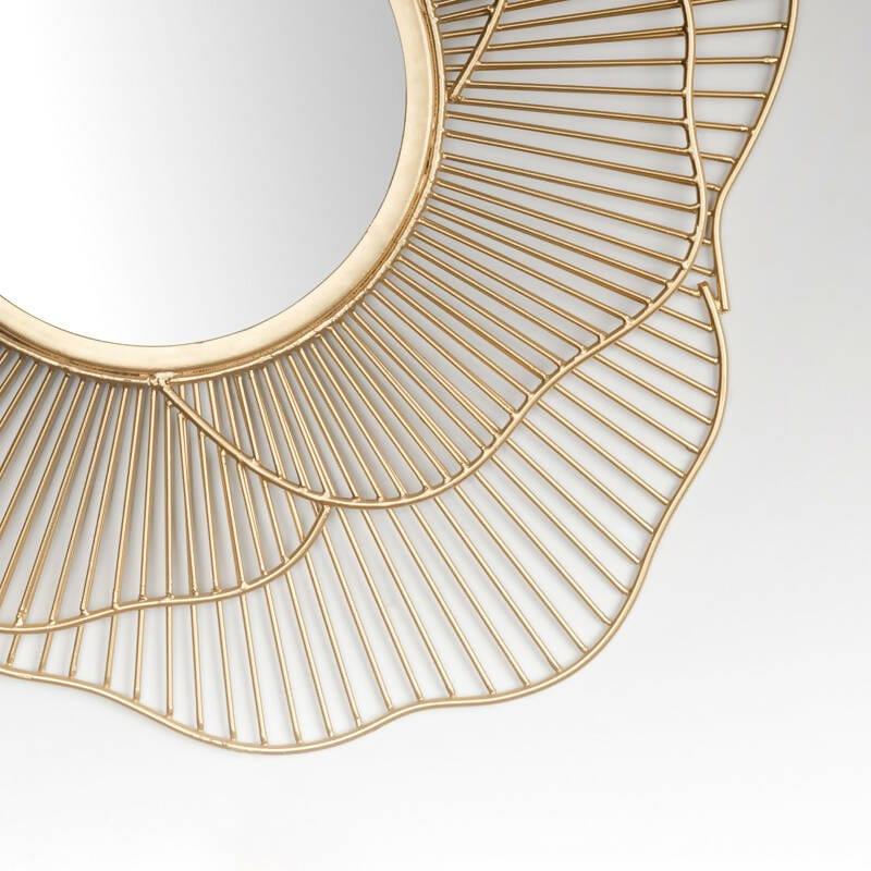 lotus flower wall mirror - Ouch Cart