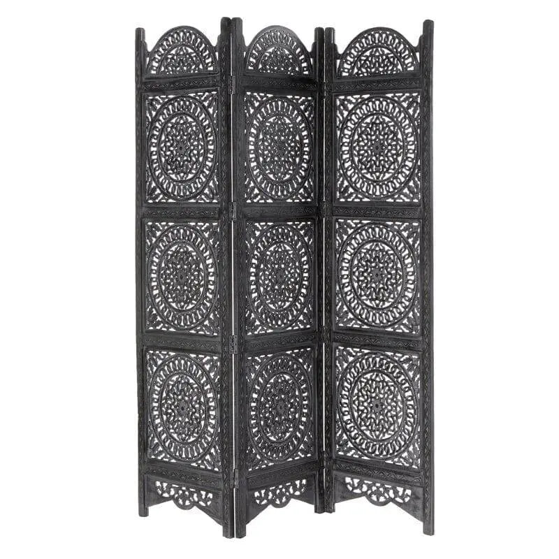 Carsten Panel Folding Room Divider ( 3 Panel ) - Ouch Cart