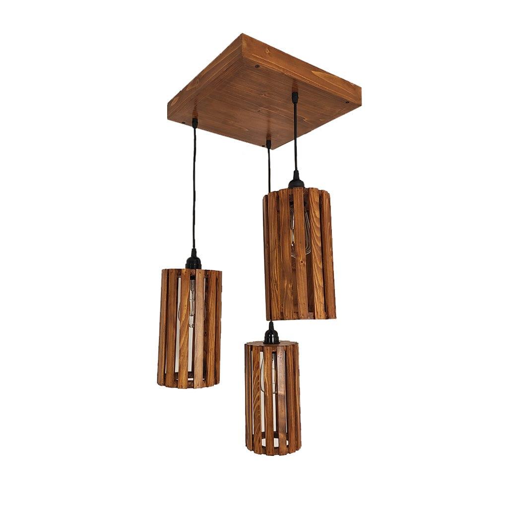 Casa Brown Cluster Hanging Lamp - Ouch Cart