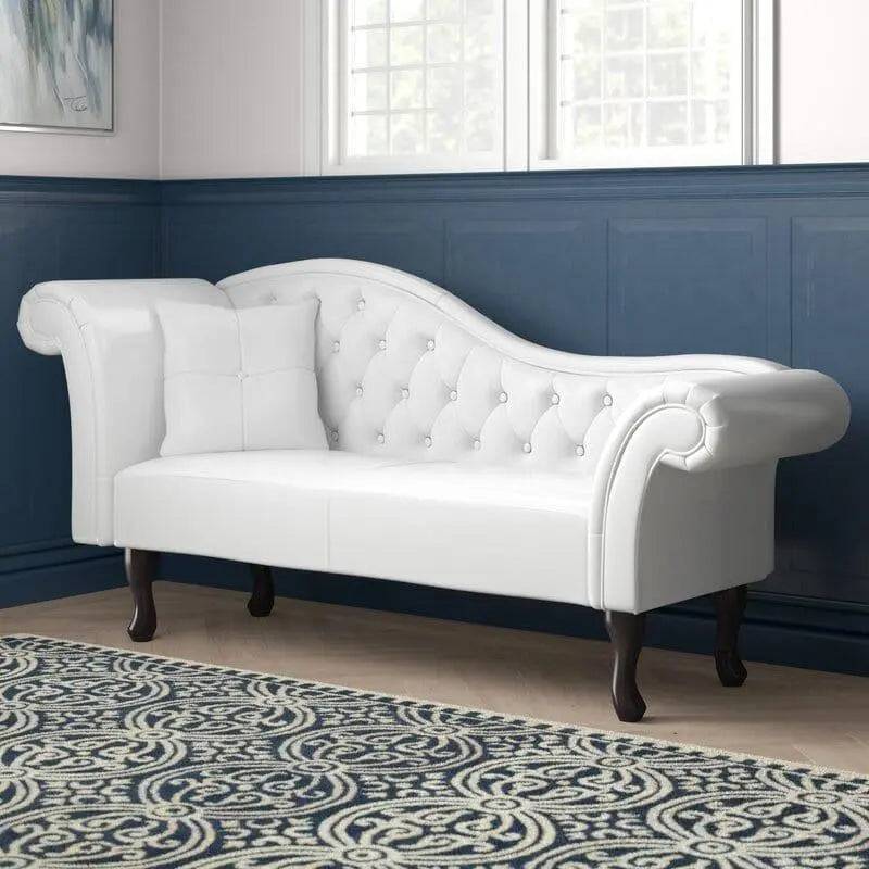 Teak Wood Chaise Lounger In Teak Finish with cushion - Ouch Cart