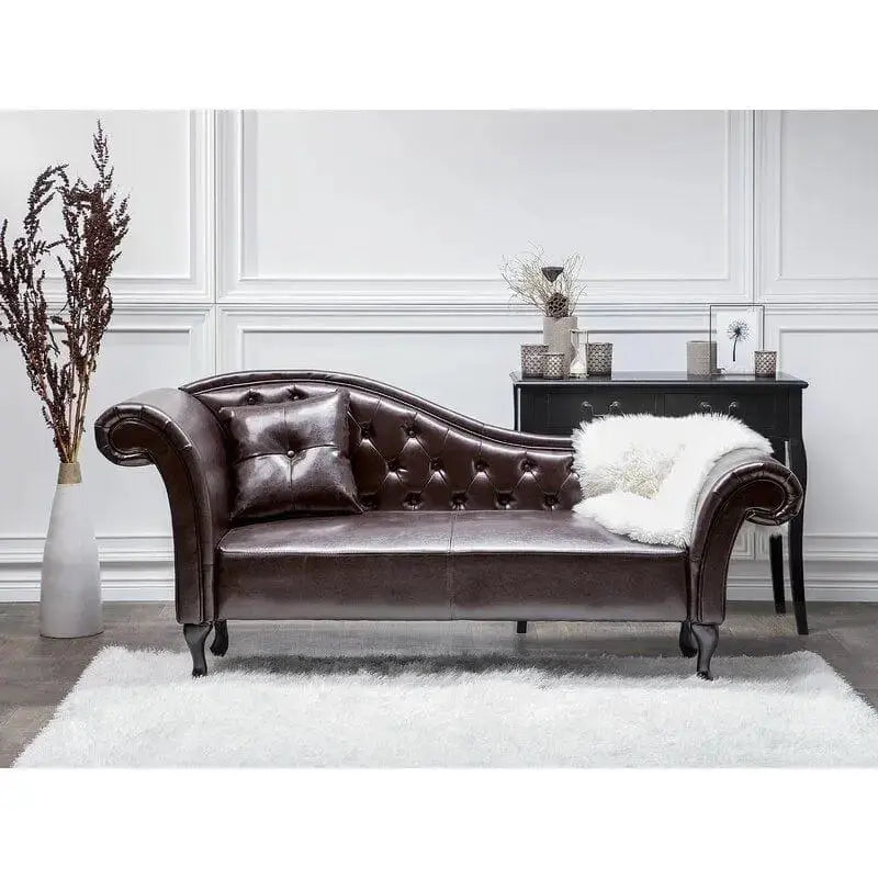 Teak Wood Chaise Lounger In Teak Finish with cushion - Ouch Cart