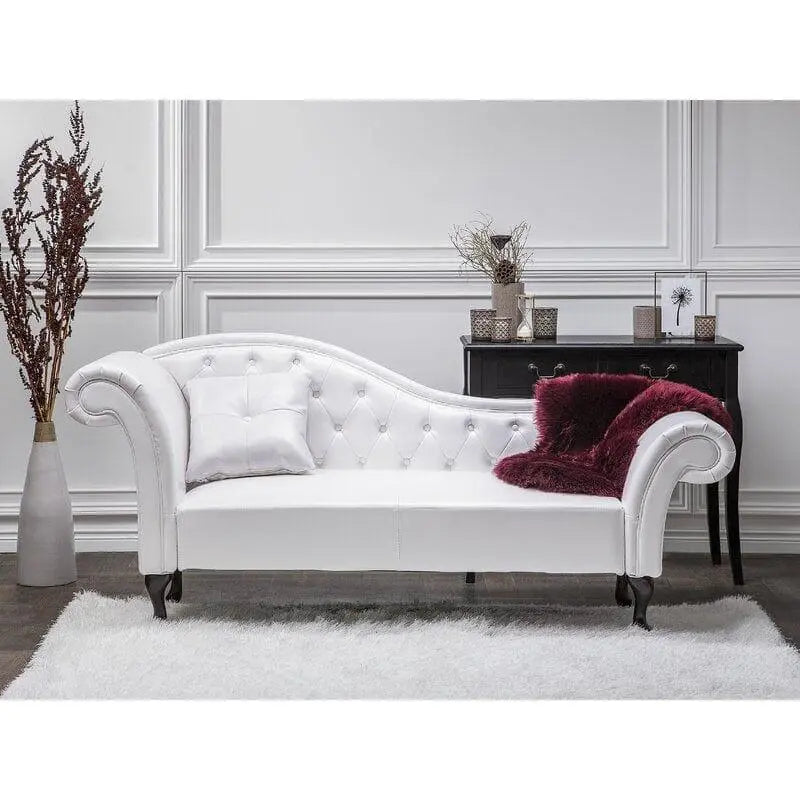 Teak Wood Chaise Lounger In Teak Finish with cushion - Ouch Cart