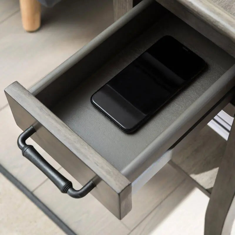 Clermont Tall Tray Top End Table with Storage - Ouch Cart