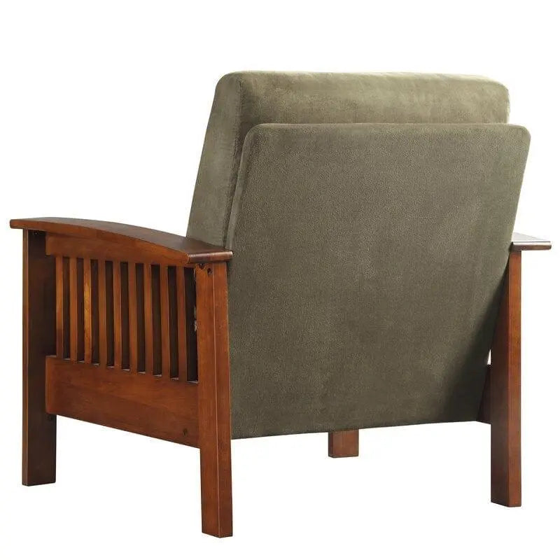 Teak Wood Lounge Chair Sofa Arm Chair for Living Room/Home/Offices - Ouch Cart