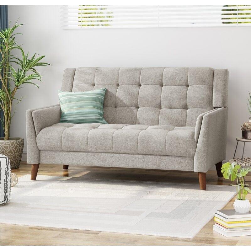 Valley Square Arm Loveseat - Ouch Cart