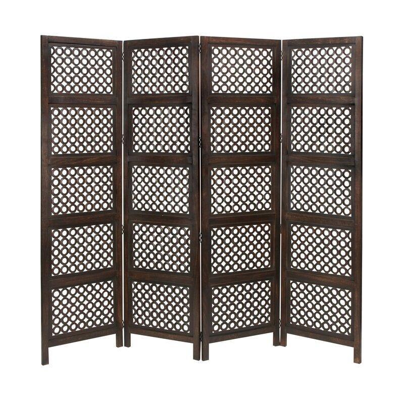 4 - Panel Folding Room Divider - Ouch Cart