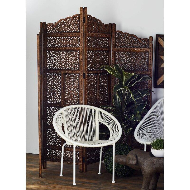 4 - Panel Folding Room Divider - Ouch Cart