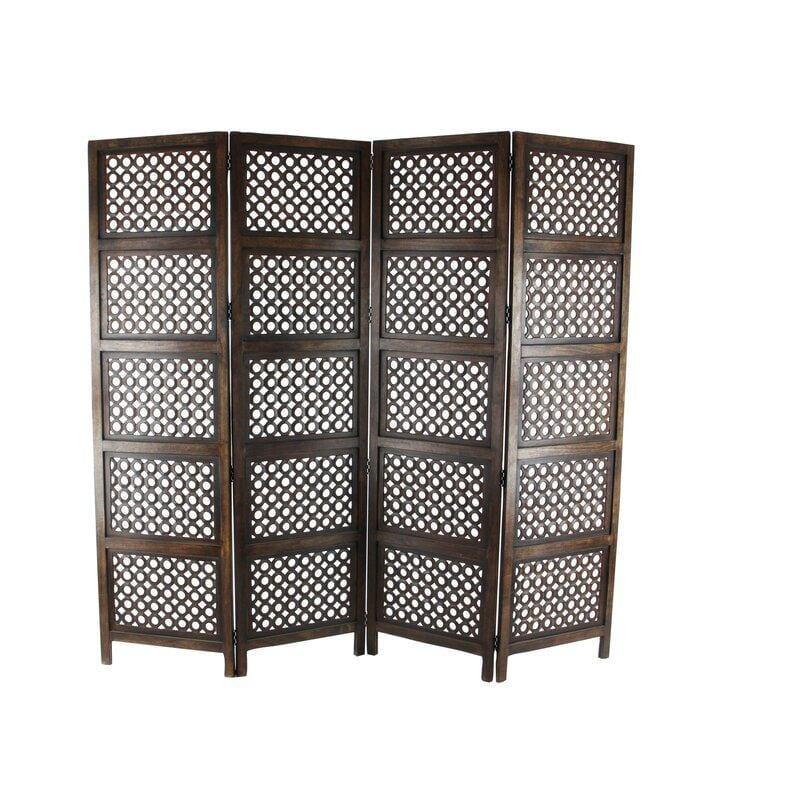 4 - Panel Folding Room Divider - Ouch Cart