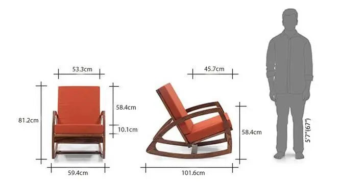 Wooden Rocking Chair - Ouch Cart
