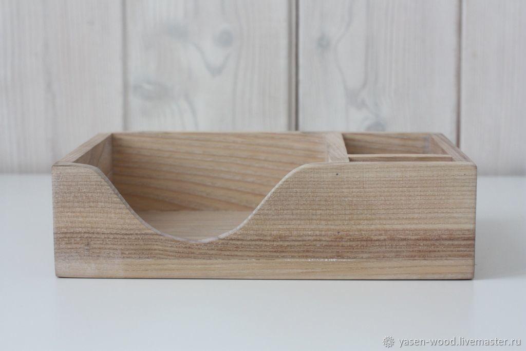 Wooden Tissue & Napkin Holder With Salt Pepper Sprinkler Organizer ( With Complementary Coaster ) By Miza - Ouch Cart