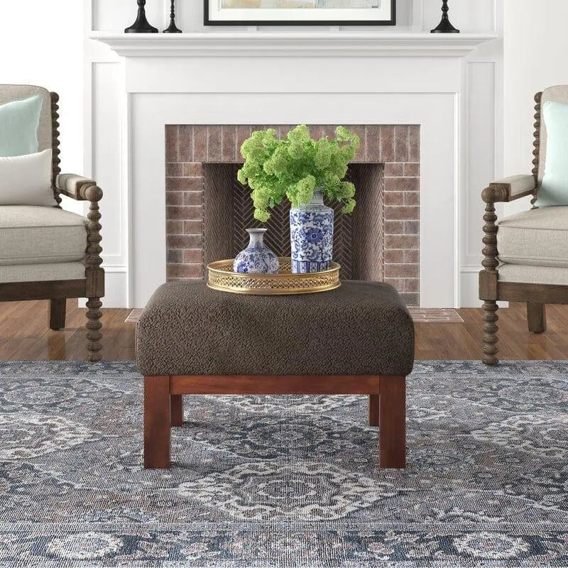 Encinal Wide Ottoman - Ouch Cart