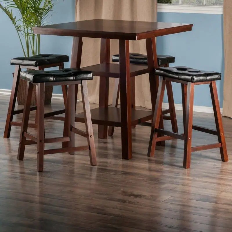 Espinosa 4 - Person Counter Height Dining Set - Ouch Cart