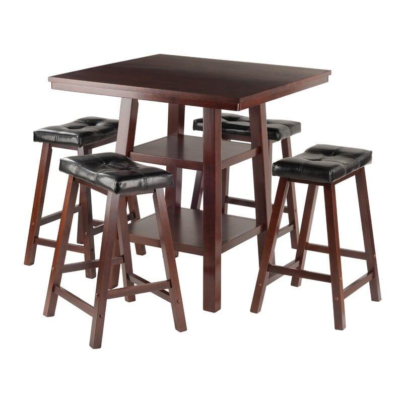 Espinosa 4 - Person Counter Height Dining Set - Ouch Cart