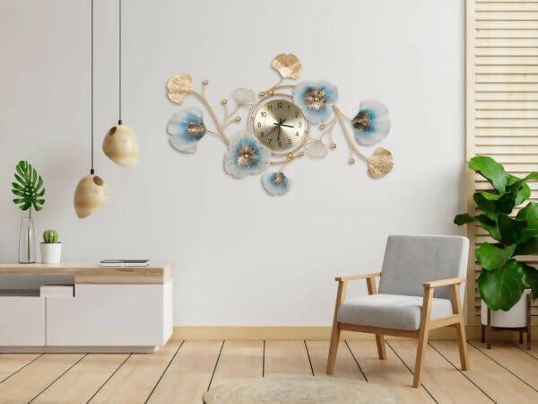 LCREATIVE CIRCLE GOLD WALL CLOCK - Ouch Cart