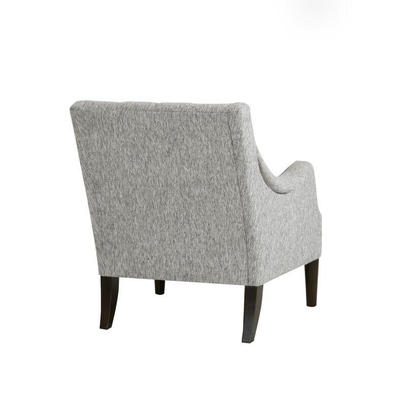 Wide Tufted Wingback Chair - Ouch Cart