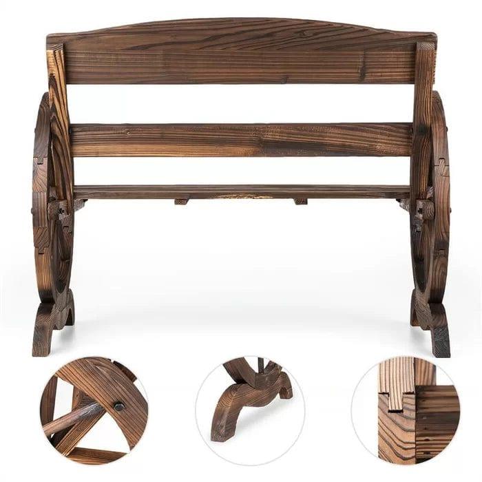 Garden bench made of solid wood - Ouch Cart