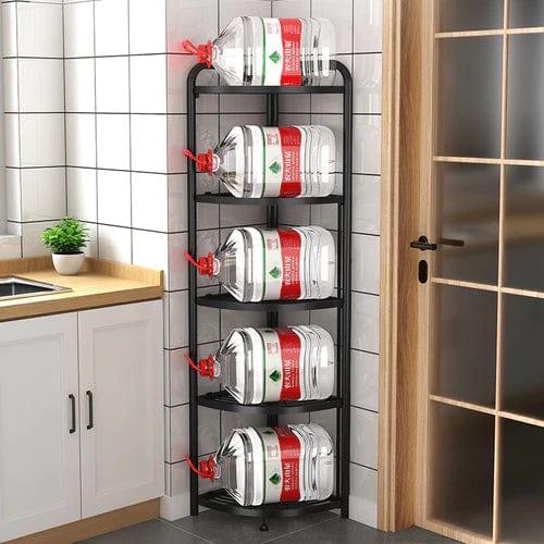 Modern Kitchen Metal Corner Triangle Storage Kitchen Trolley - Ouch Cart