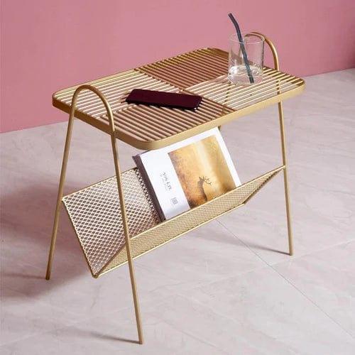 Nordic Sofa Side Small Table For Bedroom Bedside Table & Storage Cabinet - Ouch Cart