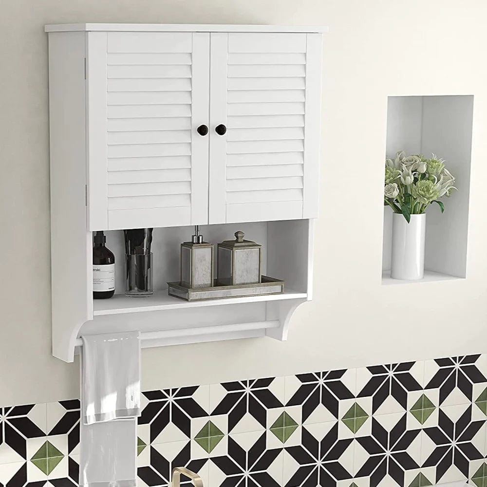 PVC High Quality Bathroom & Kitchen Wall Hung Storage