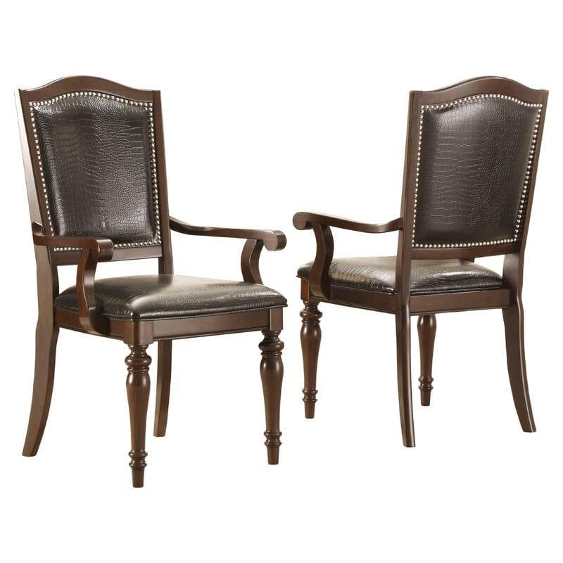 Teak Wood Handmade Arm Chair (Set of 2) - Ouch Cart