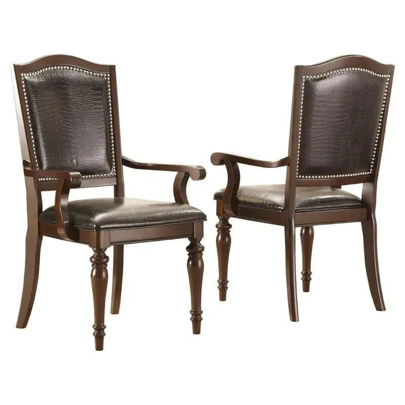 Teak Wood Handmade Arm Chair (Set of 2) - Ouch Cart