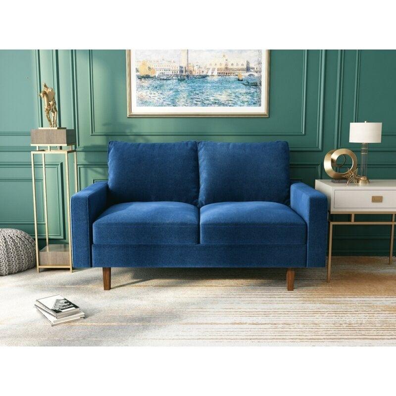 Square Arm Loveseat - Ouch Cart