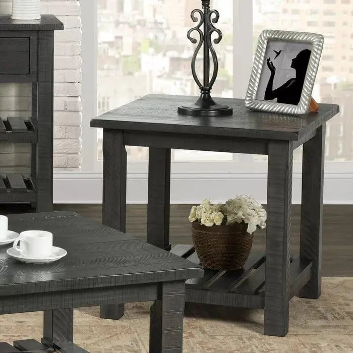 Koffler Solid Wood End Table - Ouch Cart