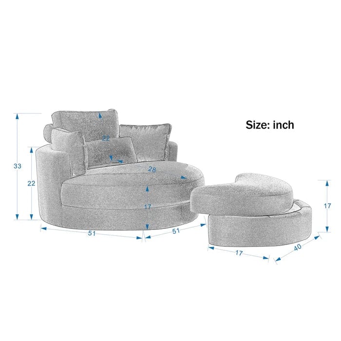 Leith-Hatfield 51'' Pillow Top Arm Reclining Sofa with Reversible Cushions
