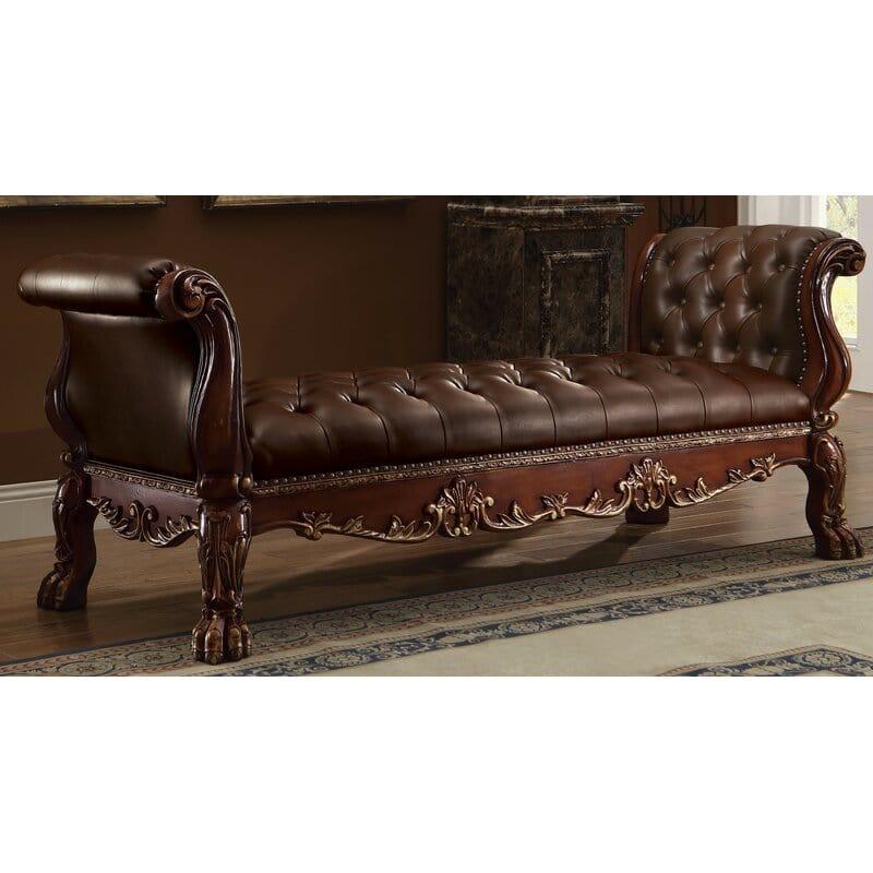 Lissandra Upholstered Bench - Ouch Cart