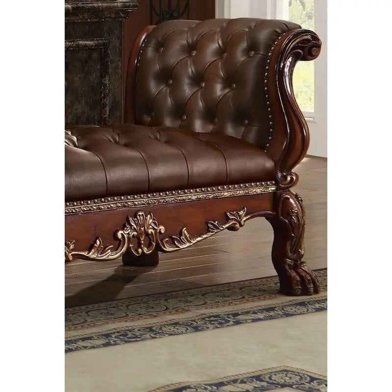Lissandra Upholstered Bench - Ouch Cart