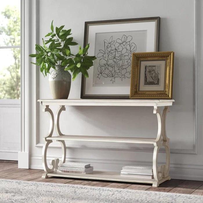 Livia Wooden Console Table - Ouch Cart