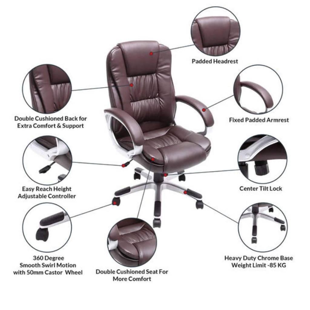 Elegant Davisco Executive Chair | Office chair | Study chair - Ouch Cart