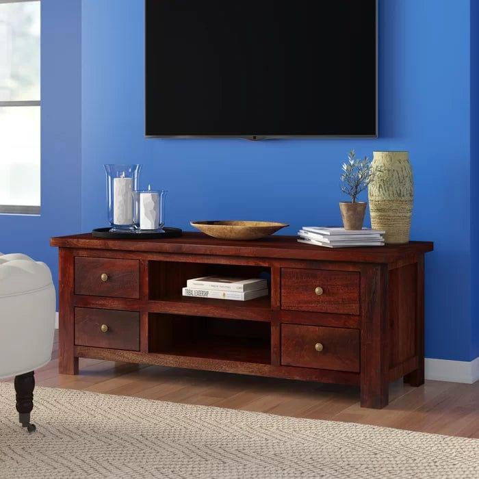 Mcpherson Solid Wood TV Stand for TVs up to - Ouch Cart