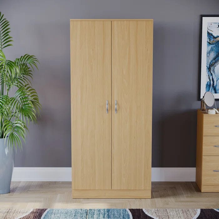 Mistaya 2 Door Manufactured Wood Wardrobe