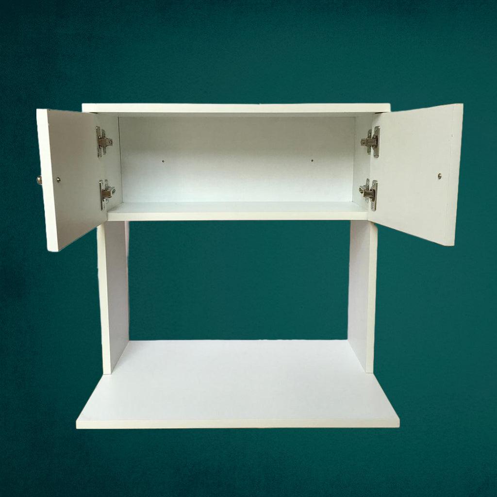 Microwave cabinet Cupboard Wall Hanging Organizer Kitchen Essentials By Miza - Ouch Cart