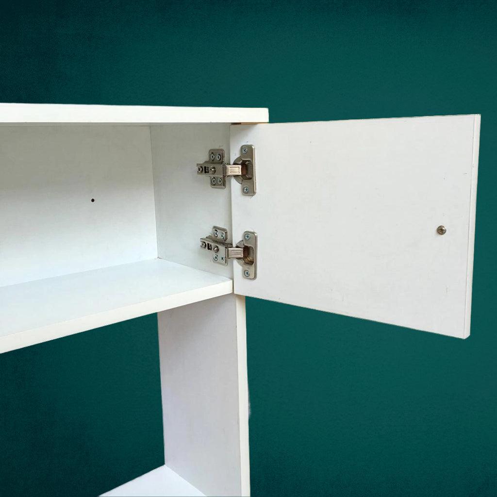 Microwave cabinet Cupboard Wall Hanging Organizer Kitchen Essentials By Miza - Ouch Cart