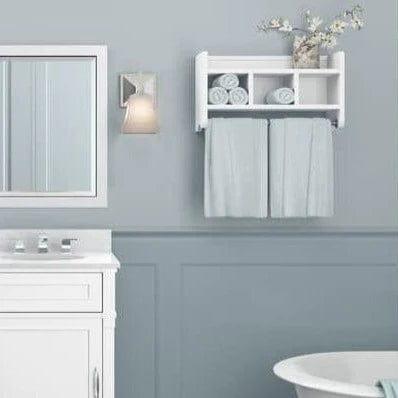 PVC Handmade Bathroom Towel Rack | Towel Holder - Ouch Cart