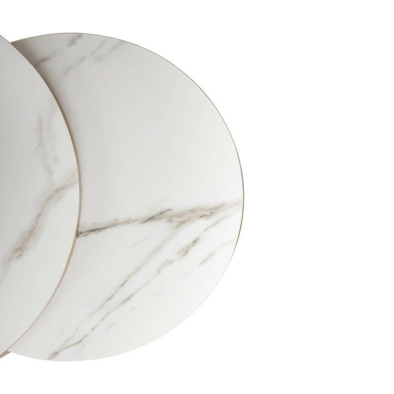 Black and white table - Ouch Cart